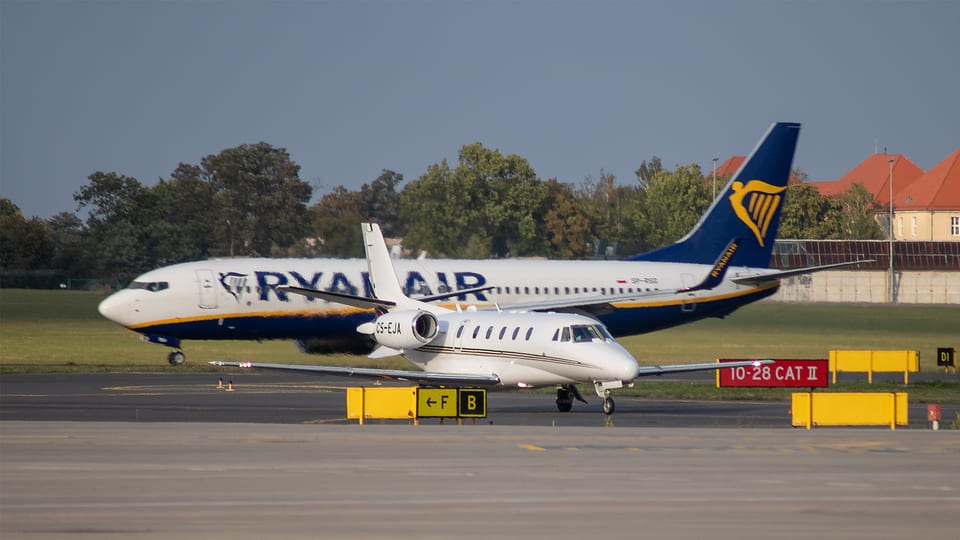 Cessna 560XL Citation Excel CS-EJA – Poznań-Ławica
