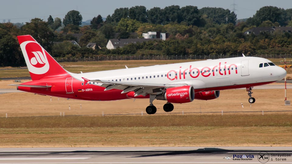 Airbus A320 D-ABHA Air Berlin – Düsseldorf