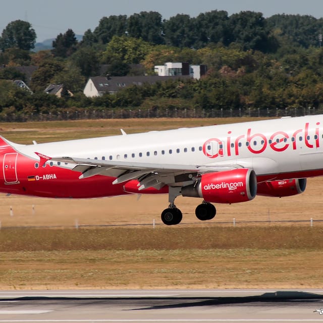 Airbus A320 D-ABHA Air Berlin – Düsseldorf