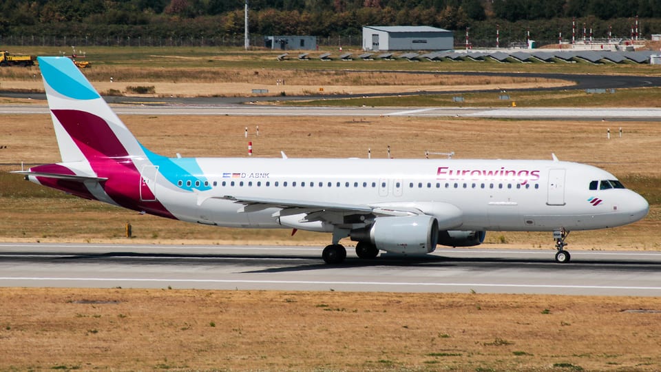 Airbus A320 D-ABNK Eurowings – Düsseldorf