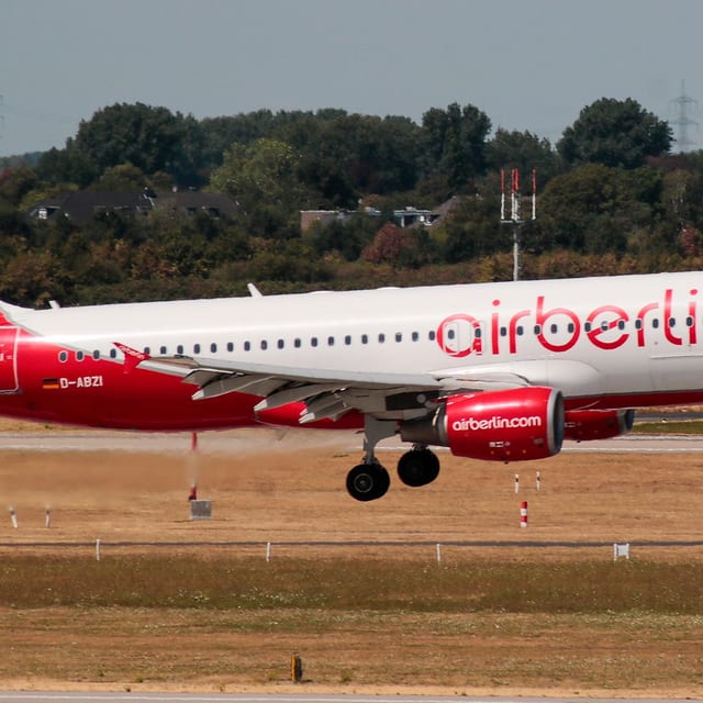 Airbus A320 D-ABZI Air Berlin – Düsseldorf