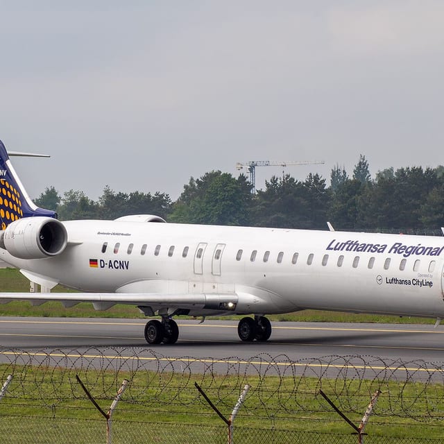 Bombardier CRJ-900LR D-ACNV Lufthansa – Poznań-Ławica