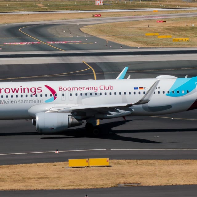 Airbus A320 D-AEWM Eurowings – Düsseldorf