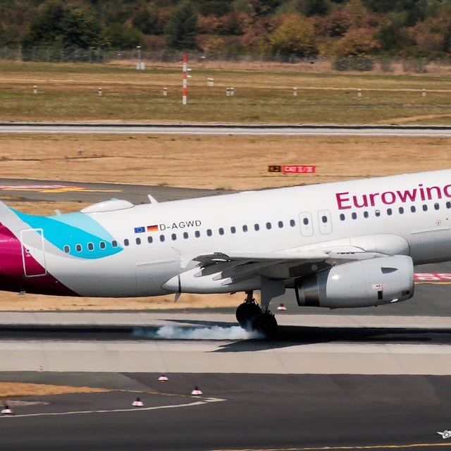 Airbus A319 D-AGWD Eurowings – Düsseldorf