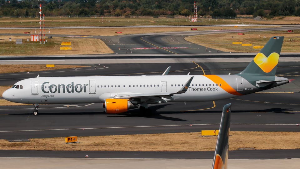 Airbus A321 D-AIAC Condor – Düsseldorf