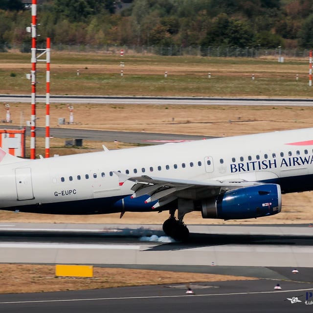 Airbus A319 G-EUPC British Airways – Düsseldorf