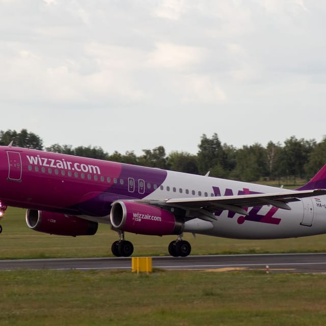Airbus A320 HA-LPS Wizz Air – Poznań-Ławica