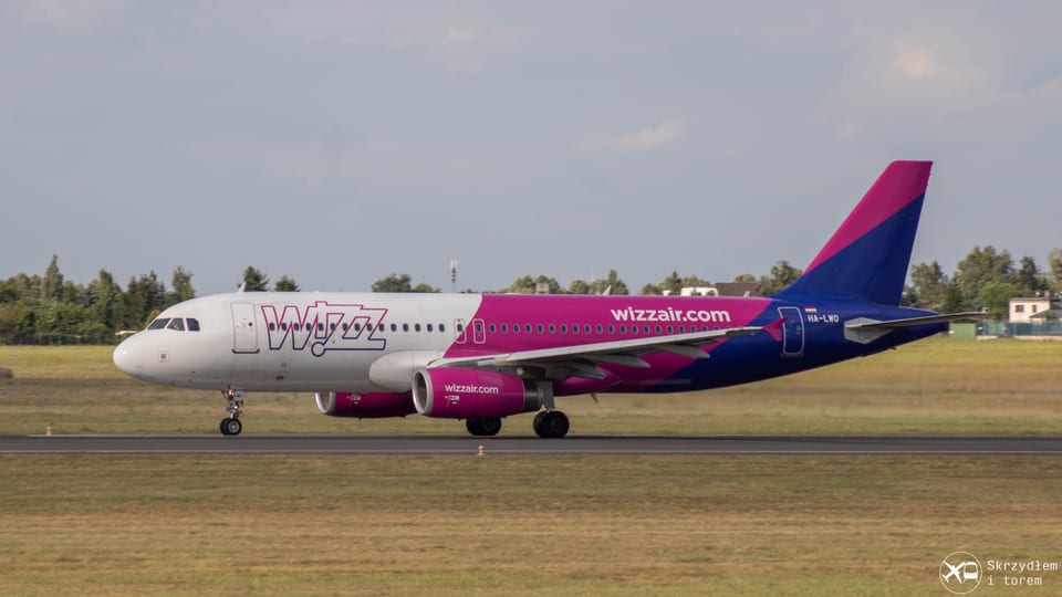 Airbus A320 HA-LWQ Wizz Air – Poznań-Ławica