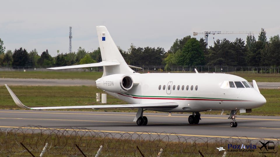 Dassault Falcon 2000LX I-FEDN Sirio Executive – Poznań-Ławica