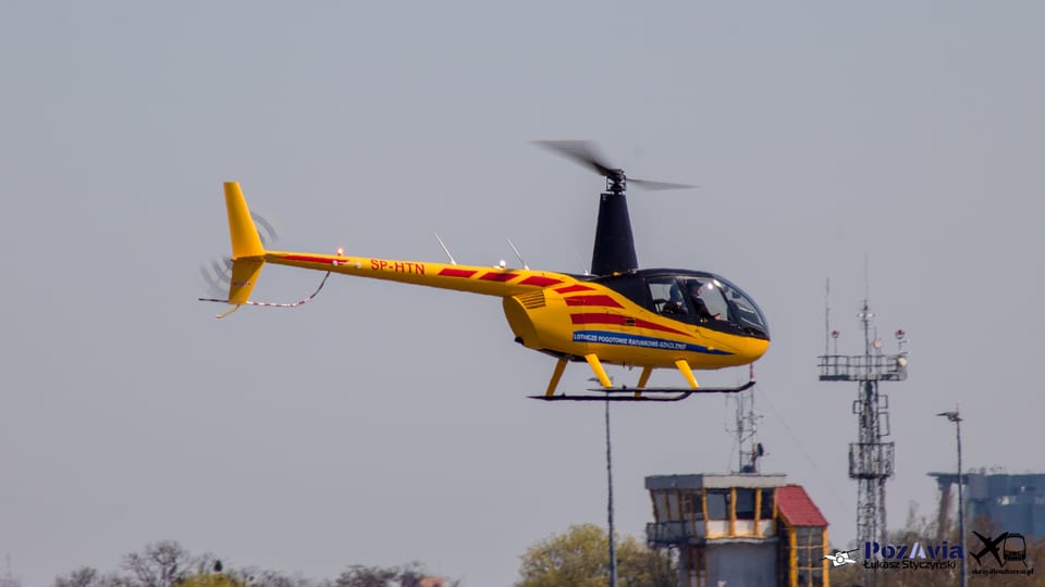Robinson R44 Raven II SP-HTN LPR – Poznań-Ławica