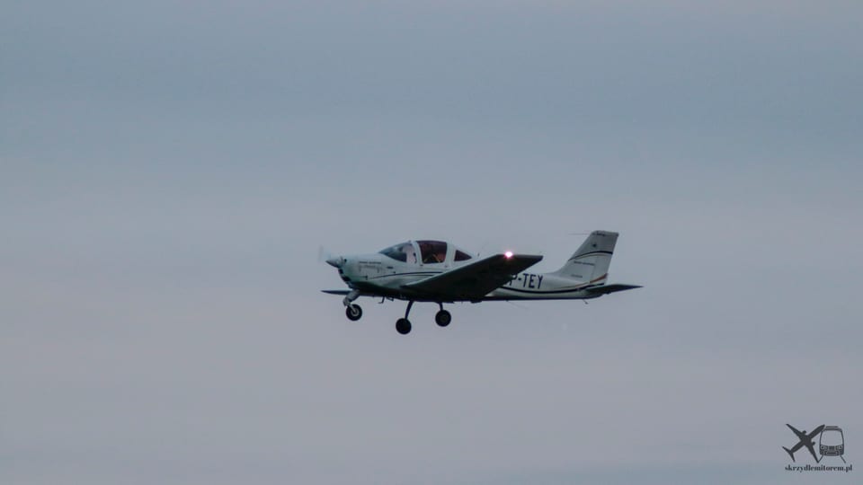 Tecnam P202JF SP-TEY Smart Aviation – Poznań-Ławica